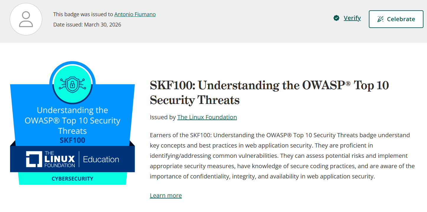 OWASP Certification